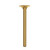 Gerber D481306BB 10" Ceiling Mount Showerarm w/ Escutcheon - Brushed Bronze