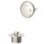 Gerber Classics G00N6883 Bathtub Lift & Turn Drain Trim Kit - Brushed Nickel