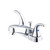 Gerber  G0043165W Maxwell SE Two Handle Centerset Lavatory Faucet w/ Metal Lever Handles & Metal Pop-Up Drain 1.2gpm - Chrome