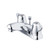 Gerber  G0043156 Maxwell Two Handle Centerset Lavatory Faucet w/ 50/50 Pop-Up Drain 1.2gpm - Chrome