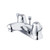 Gerber G0043156 Maxwell Two Handle Centerset Lavatory Faucet w/ 50/50 Pop-Up Drain 1.2gpm - Chrome