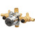 Gerber G00GS507S Treysta Tub & Shower Valve- Horizontal Inputs WITH Stops- Cold Expansion Pex