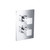 Isenberg  196.4101CP 3/4" Thermostatic Shower Valve & Trim - 1 Output - Chrome