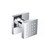 Flusso Body Jet - With Swivel Action - Chrome - 160.6402CP