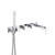 Isenberg  196.2691CP Wall Mount Tub Filler With Hand Shower - Chrome