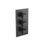 Flusso 160.4801MB 3/4" Thermostatic Valve & Trim - 4 Output - Matte Black