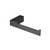 Flusso Brass Toilet Paper Holder - Matte Black - 196.1007MB