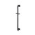 Flusso 160.601024AMB Shower Slide Bar With Integrated Wall Elbow - Matte Black