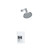 Flusso 196.3000MB Single Output Shower Faucet Set With ABS Shower Head & Arm - Matte Black