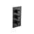 Flusso 196.4500TMB Trim For Thermostatic Valve - Matte Black