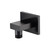 Flusso Wall Supply Elbow for Handshower - Matte Black - 160.5505MB