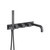 Flusso 196.2691MB Wall Mount Tub Filler With Hand Shower - Matte Black Flusso 196.2691MB Wall Mount Tub Filler With Hand Shower - Matte Black