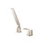 Flusso Deck Diverter With Holder & Hose - Polished Nickel - 196.1280PN