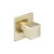 Flusso 3/4" Volume Control & Trim - Satin Brass - 196.4511SB