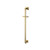 Flusso Shower Slide Bar With Integrated Wall Elbow - Satin Brass - 160.601024ASB