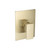 Flusso Shower Trim & Handle - Use With PBV1005AS - Satin Brass - 196.2200TSB