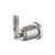 Isenberg  250.1001BN Brass Bathroom Towel / Robe Hook - Brushed Nickel