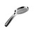 Flusso Single Function ABS Hand Held Shower Head - 100mm - Chrome - HS5100CP