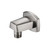 Flusso 240.5505BN Wall Elbow - Brushed Nickel