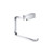 Flusso Brass Toilet Paper Holder - Brushed Nickel - XS1007BN
