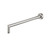 Flusso Wall Mount Round Shower Arm - 16" (400mm) - With Flange - Brushed Nickel - HS1040BN