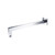 Isenberg  HS1011SACP Wall Mount Square Shower Arm - 16" (400mm) - With Flange - Chrome