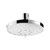 Flusso 3-Function ABS Showerhead - Matte Black - 200.6131MB
