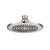 Flusso 6" Solid Brass Showerhead / Rainhead - Polished Nickel - HSB.6RPN