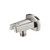 Flusso Wall Elbow With Holder Combo - Brushed Nickel - 240.8006BN