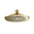 Flusso 6" Solid Brass Showerhead / Rainhead - Satin Brass - HSB.6RSB
