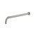 Flusso Wall Mount Round Shower Arm - 20" - With Flange - Brushed Nickel - HS1070BN