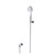 Flusso Hand Shower Faucet Set with Holder and Elbow - Chrome - SHS.1000CP