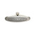 Flusso 8" Solid Brass Showerhead / Rainhead - Round - Polished Nickel - HS1002APN