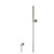 Flusso Hand Shower Faucet Set With Wall Elbow, Holder and Hose - Brushed Nickel - HS1004BN