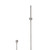 Flusso Hand Shower Faucet Set With Wall Elbow, Holder and Hose - Polished Nickel - HS1004PN