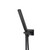 Flusso HS1003MB Hand Shower Faucet Set With Wall Elbow, Holder and Hose - Matte Black