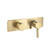 Flusso 260.2693TSB Trim For Thermostatic Valve - Satin Brass