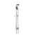 Isenberg  SHS.2015CP Hand Shower Set with Slide Bar, Integrated Elbow & Hose - Chrome