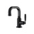 Flusso 250.1000MB Wall Elbow With Holder Combo - Matte Black