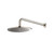 Flusso RHW.10RPN 10" Rain Head with 16" Arm - Polished Nickel