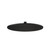 Flusso 12" Solid Brass Showerhead / Rainhead - Matte Black - HSB.12RMB
