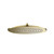 Isenberg  HSB.12RSB 12" Solid Brass Showerhead / Rainhead - Satin Brass