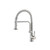 Flusso Caso - Semi-Professional Dual Spray Stainless Steel Kitchen Faucet With Pull Out - Stainless Steel - K.1200SS