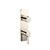 Flusso 260.2720PN 3/4" Horizontal Thermostatic Shower Valve & Trim - 1- Output - Polished Nickel