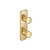 Flusso 230.2720SB 3/4" Horizontal Thermostatic Shower Valve & Trim - 1- Output - Satin Brass