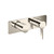 Flusso 3/4" Horizontal Thermostatic Shower Valve & Trim - 2 Output - Polished Nickel - 260.2717PN