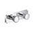 Flusso 3/4" Horizontal Thermostatic Shower Valve & Trim - 3 Output - Chrome - 230.2705CP