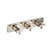 Isenberg  240.2715PN 3/4" Horizontal Thermostatic Valve with 2 Volume Controls & Trim - Polished Nickel