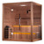 Golden Designs  GDI-7206-01 "Kuusamo Edition" 6 Person Indoor Traditional Steam Sauna - Canadian Red Cedar Interior