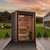 Golden Designs Narvik 2 Person Outdoor Traditional Sauna (GDI-8202-01) - Canadian Red Cedar Interior